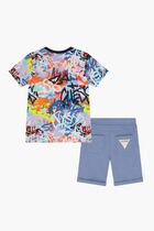 Graffiti Shorts Set