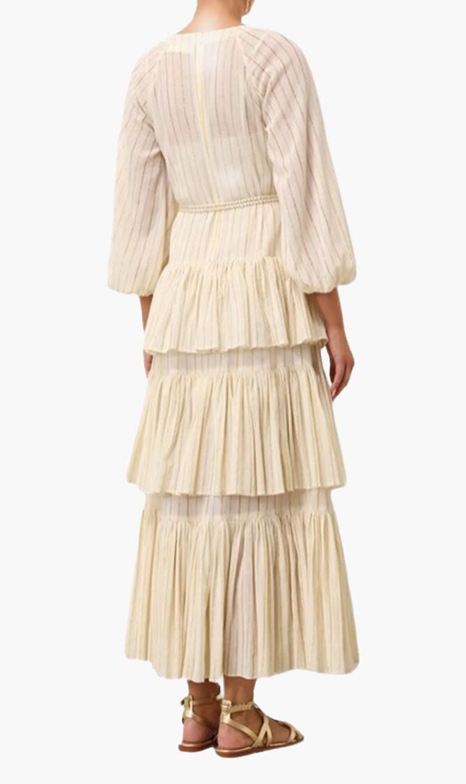 Waverly Tiered Midi Dress