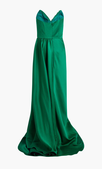 BEADED BUST DRESS