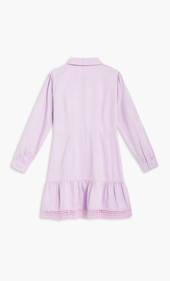 TENCEL ADJ LS DRESS