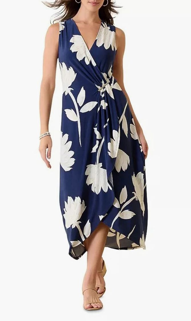 Flora Nights Midi Dress