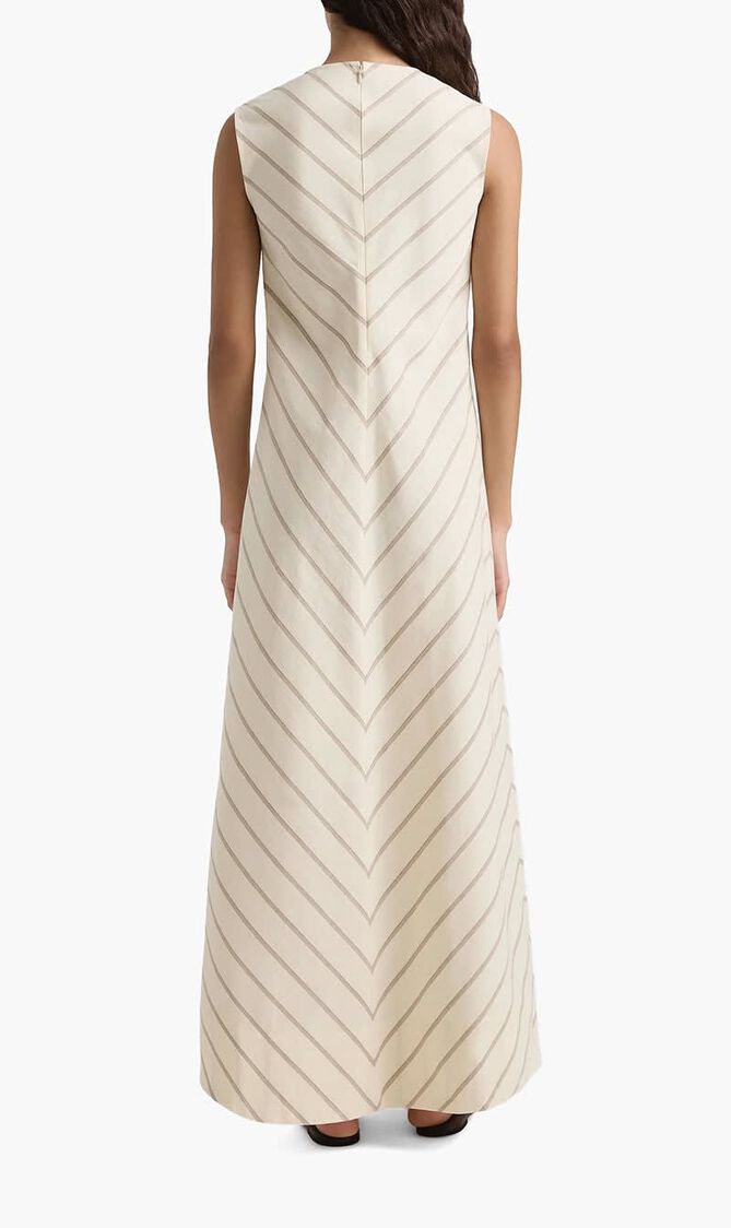Marteret Stripe Midi Dress