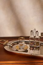 Bevel Coasters Silver Set Of 4