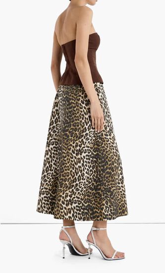 ALIVIA GOLD METAL HEEL SANDALS