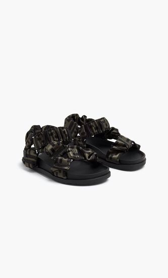 FF Satin Sandals