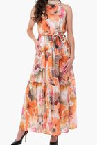 Katia Maxi Dress with Halter Neckline