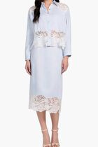 Lana Midi Lace Skirt