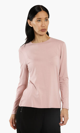 Sieenai Long Sleeves Fitted T-Shirt