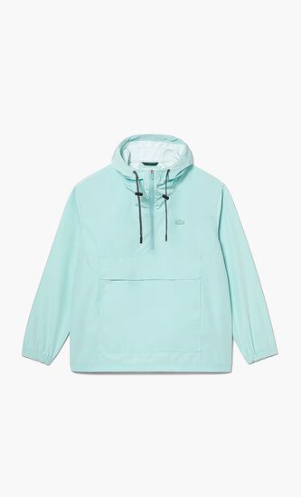 Cropped Pull Hooded Jacket