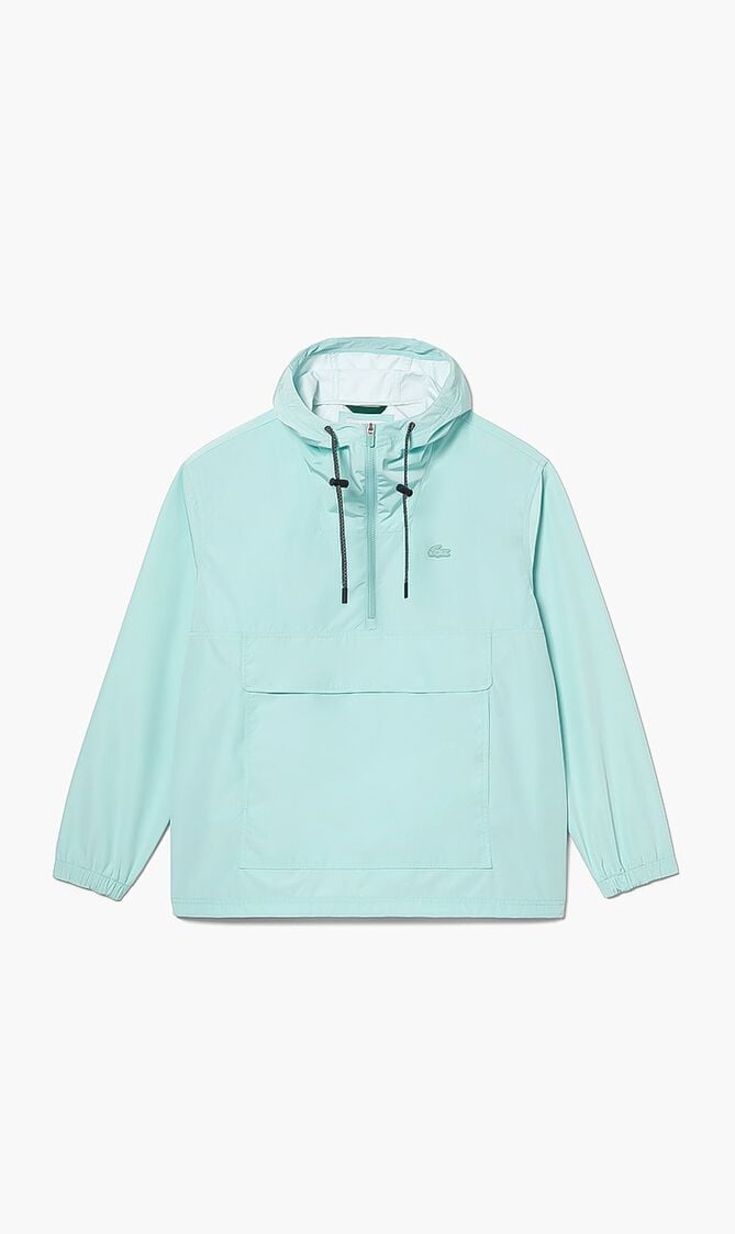 Cropped Pull Hooded Jacket