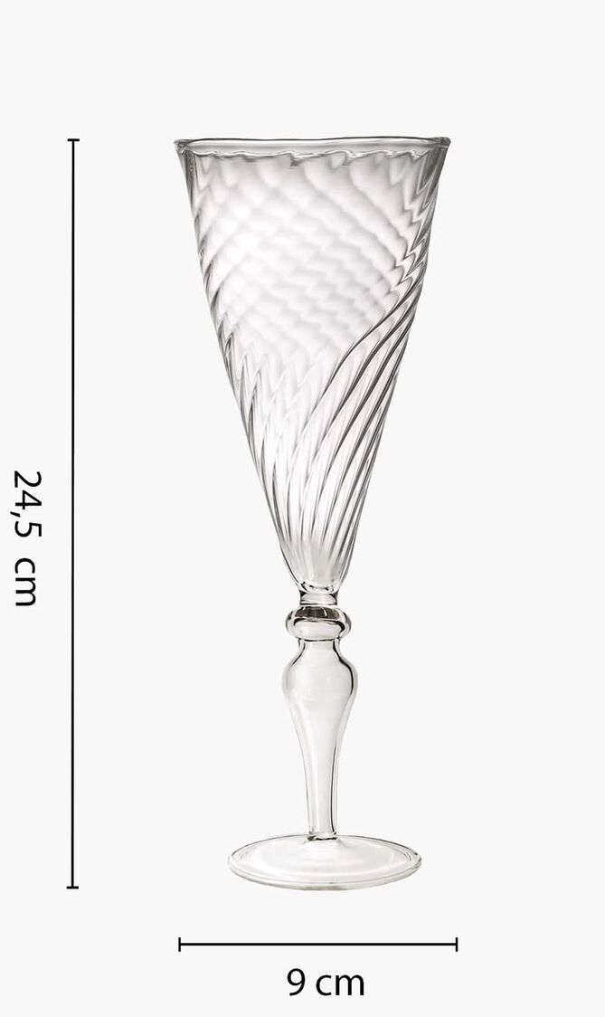 Flute  Transparent Stem