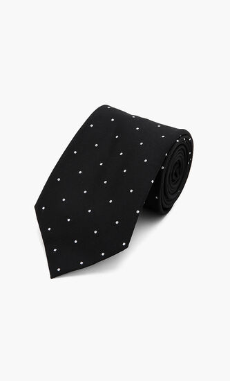 Wide Dots Silk Tie