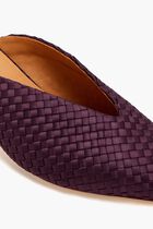 STRADA KITTEN HEEL SATIN