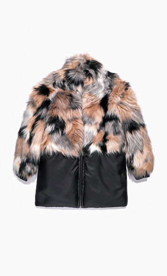 Ecofur and Nylon Coat