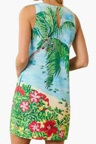 Coastal Comforts Silk Shift Dress