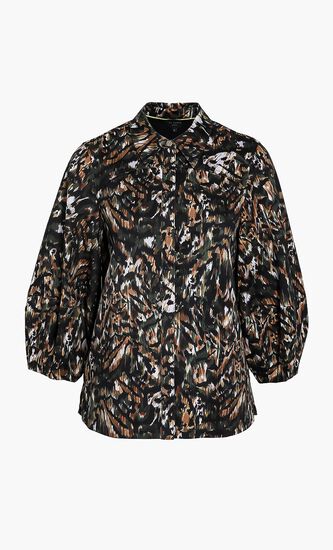 Lantern Sleeve Shirt