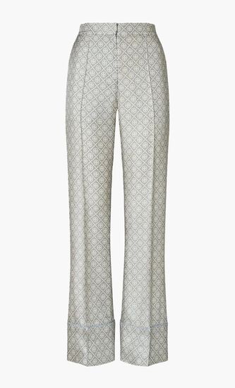 Printed T Monogram Silk Pant