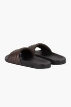 Quilted Leather Slides