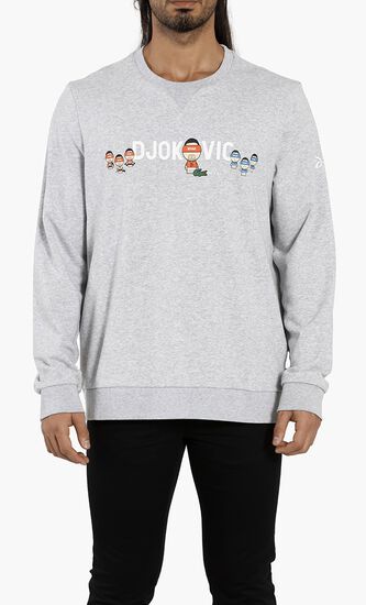 Lacoste SPORT Collab Youssef Sy In Fleece Sweatshirt
