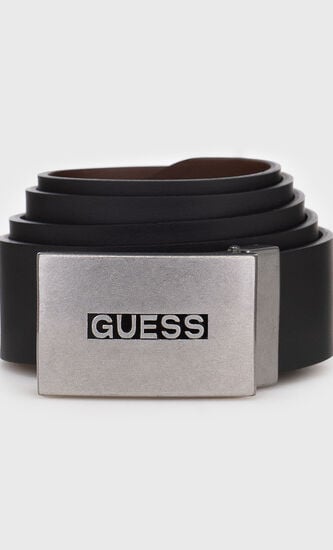 Reversible Belt With Two Buckles