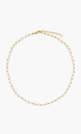 Seed Pearl Beaded Choker