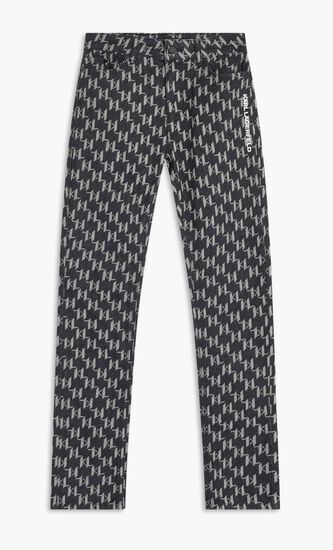 UNISEX MONOGRAM DENIM PANT