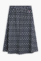MIDI FLARED SKIRT WITH POCKETS