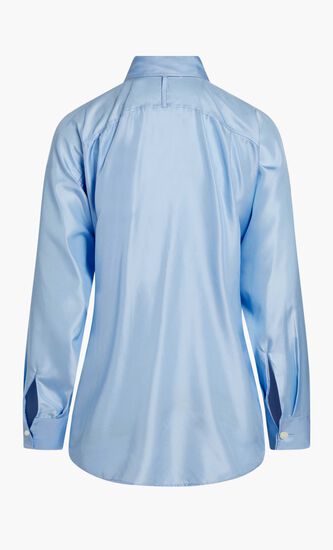 SILKPOLYESTER LONG SLEEVES SHIRT