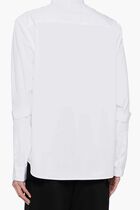 OW EMB HEAVYCOT ARMBAND SHIRT WHITE WHIT