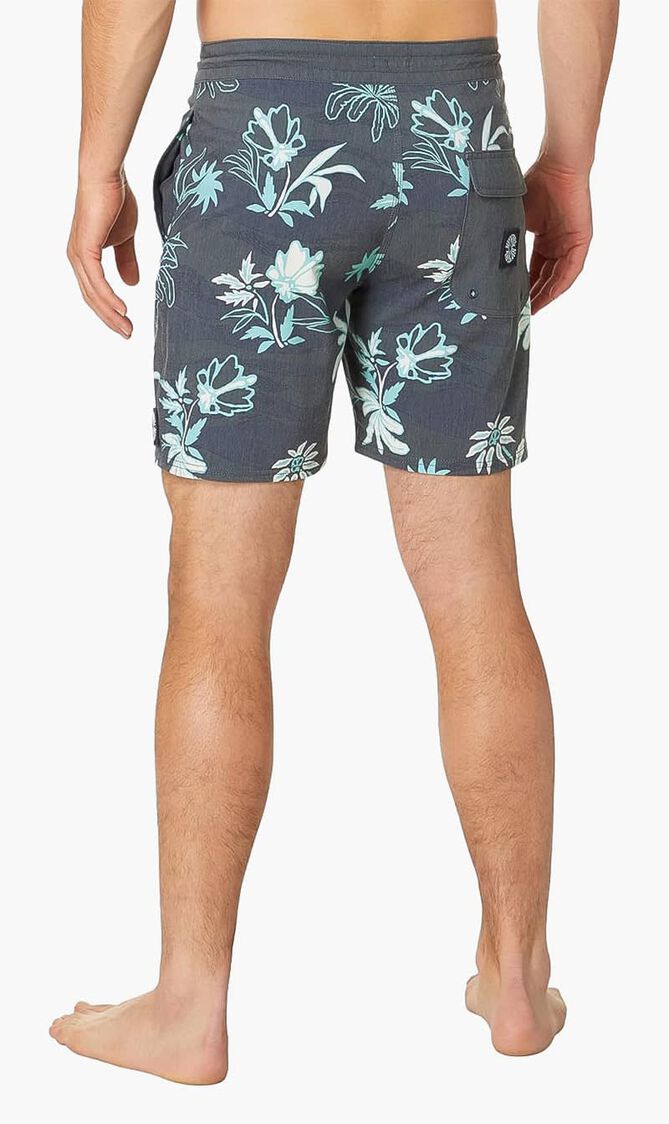 SWC Botanica Layday 18" Boardshorts Black