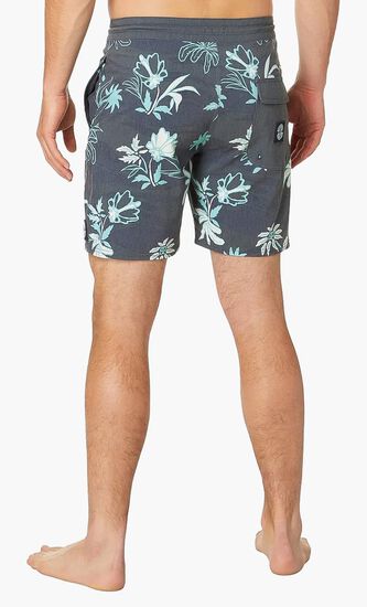 SWC Botanica Layday 18" Boardshorts Black