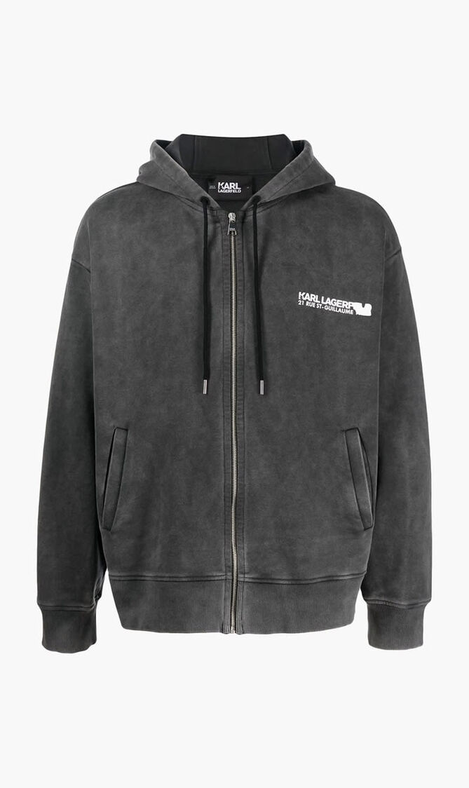 Rue St-Guillaume Zip-Up Hoodie