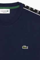 Cotton Jersey Logo Stripe T-shirt Cotton Jersey Logo Stripe T-shirt