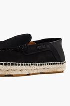 Logo Suede Espadrilles