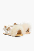 Embellished Leather Sandals Embellished Leather Sandals