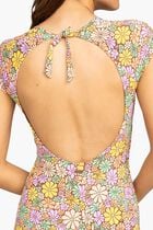 Short Sleeve One Piece Swimsuit