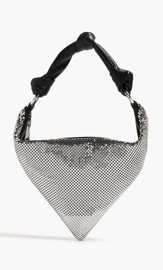 MINI CAMERON METAL MESH METAL MESH BLACK & GUN METAL HARDWARE - NEW STYLE