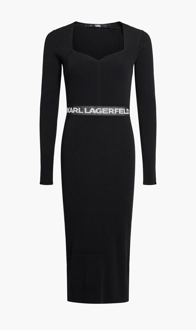 LSLV LOGO KNIT DRESS