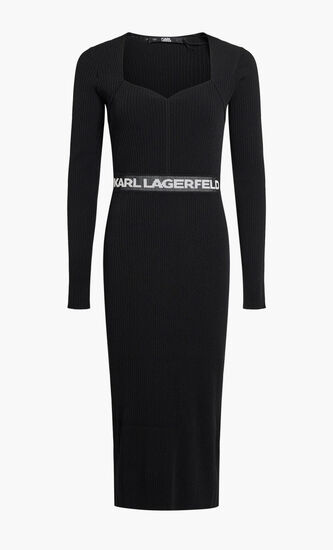 LSLV LOGO KNIT DRESS