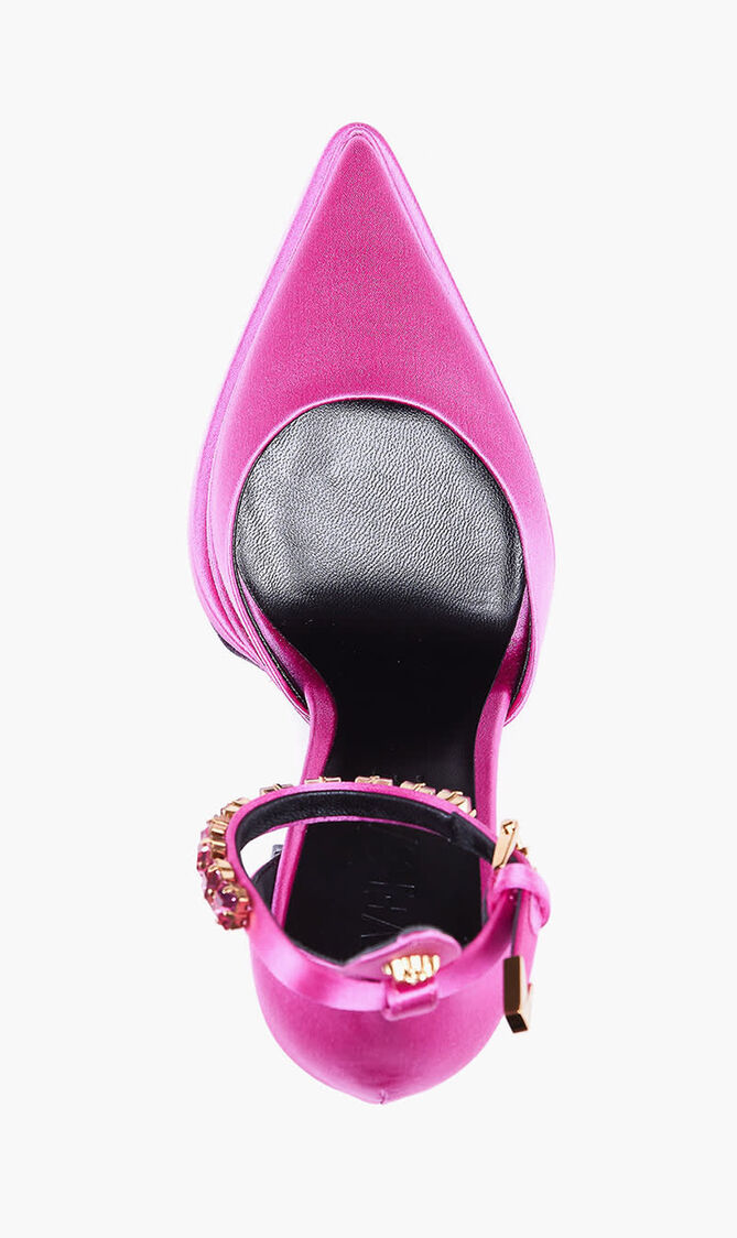 Platform Sandals Aevitas Mary Jane Pointed 160 Satin Crys