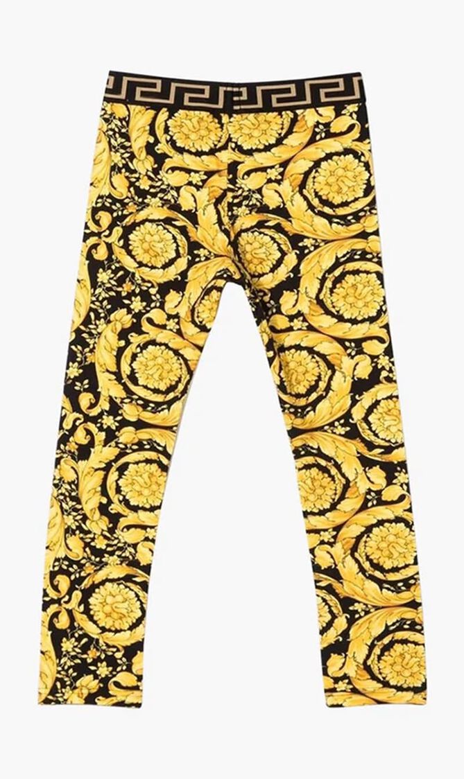 Barocco Print Leggings