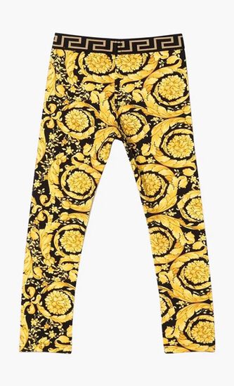 Barocco Print Leggings