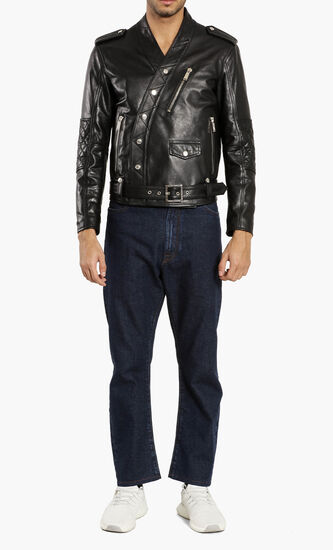 Leather Biker Jacket