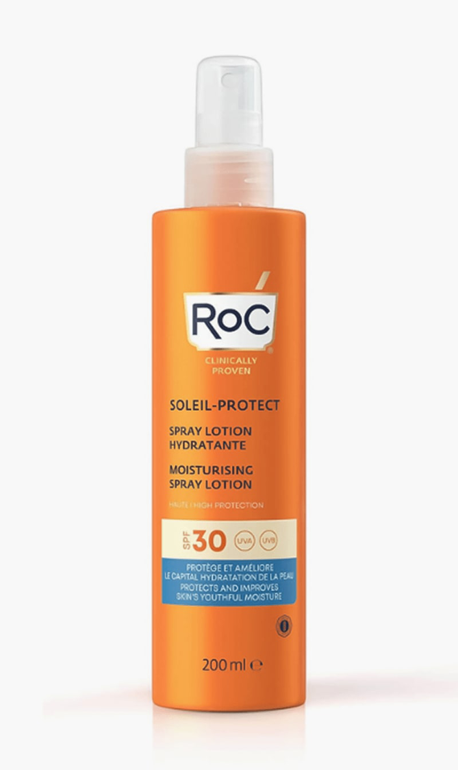 Soleil-Protect Moisturizing Spray Lotion Broad Spectrum UVA UVB Sun Protection