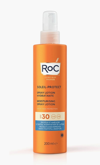 Soleil-Protect Moisturizing Spray Lotion Broad Spectrum UVA UVB Sun Protection