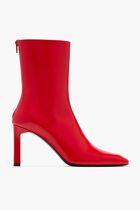 GLOSSY LEATHER BOOTS