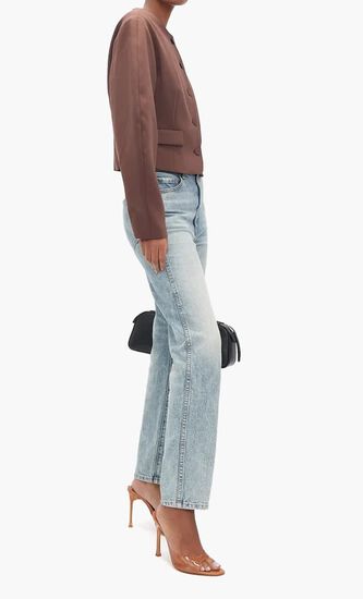 Amina Muaddi Alexa slippers