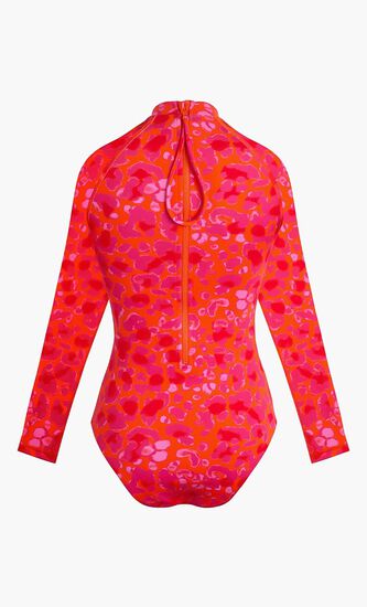 New Leopard One-Piece Rashguard