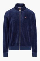MARC VELOUR TRACK JACKET WITH GOLD TRIMS