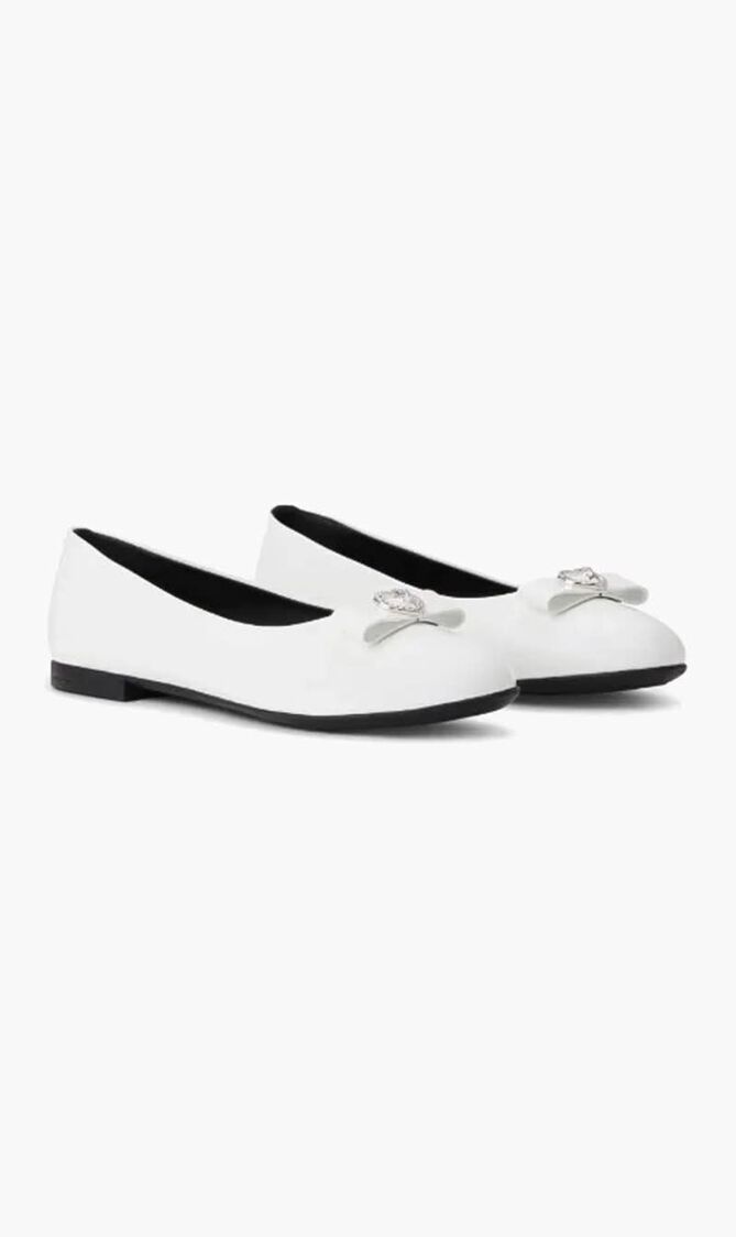 Ribbon Heart Medusa Ballerinas